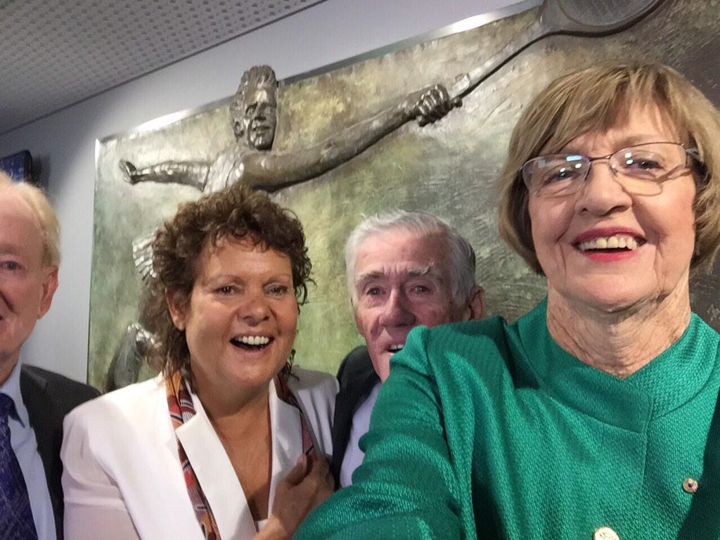 AustralianOpen's tweet photo. #aoselfie of legendary proportions. #ausopen http://t.co/L6O67DhzPF