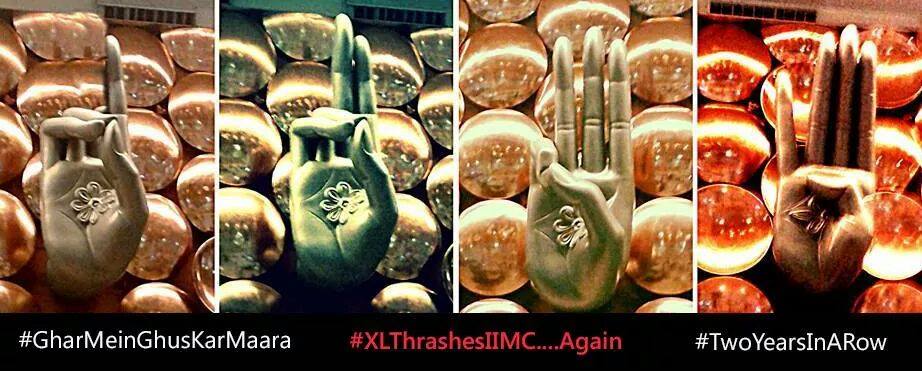 MoodyPurpleCow's tweet photo. Proud #XLer !! 2 years in a row now !! @debroopsengupta @nikhilkrpandey @GautamGhosh @gitanjalibagga @XLRIonline http://t.co/OJYmX93SC6