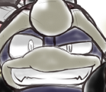 PopStarShadow's tweet image. "Hehehaha..."

[Waves 'Dark Matter' flags, watching the match. With refreshments, no less!]