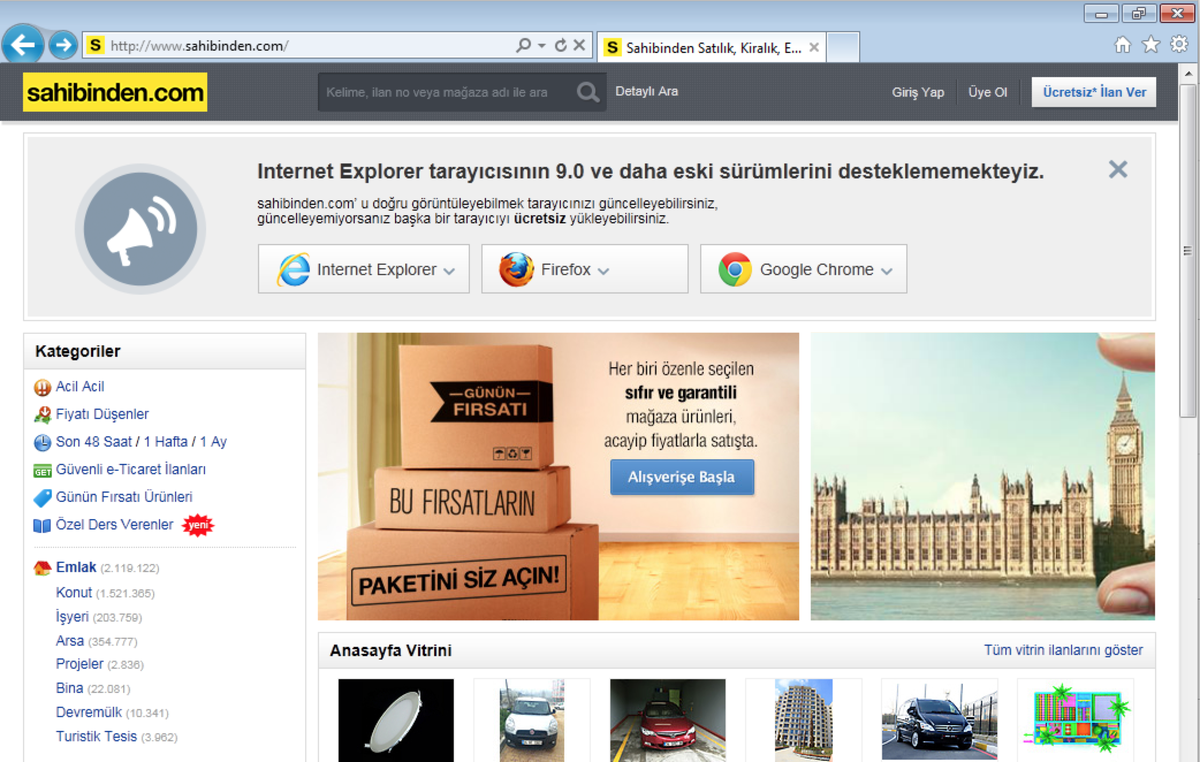 Internet Explorer 9'a veda.