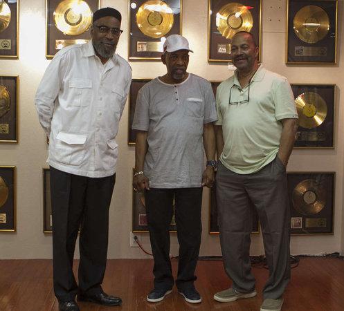 Happy Birthday to Thom Bell 
(pictured here with Kenny Gamble & Leon Huff)  