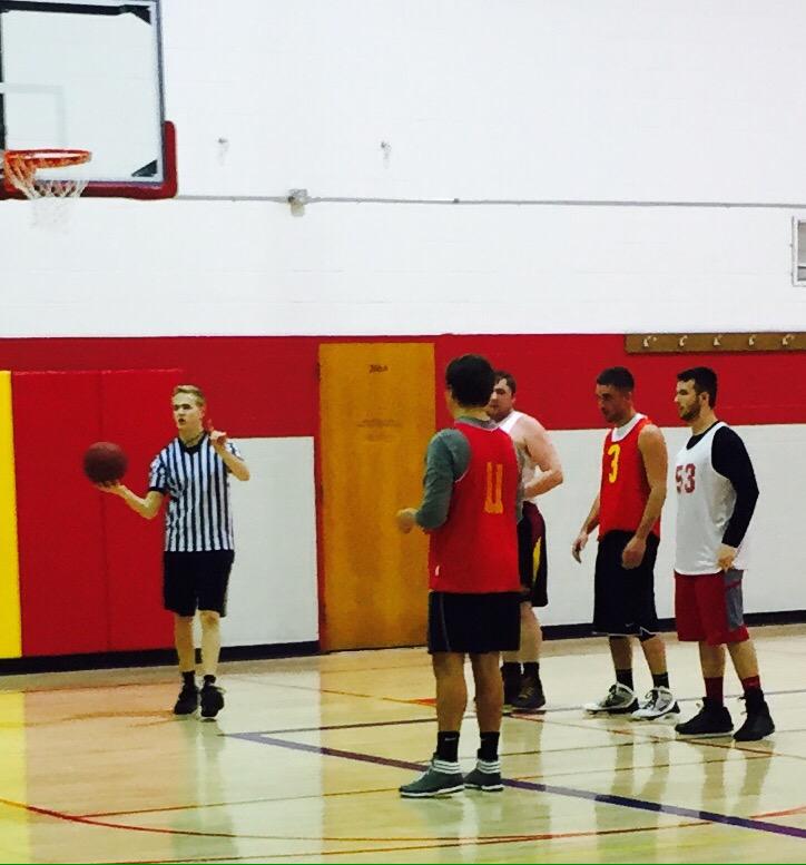 AmesDicks's tweet photo. @TJayC3 FT's tonight. He went 2-7 at the line. Teammate and fashion adviser @paulyd712 blames his long sleeve shirt http://t.co/eKofo1QxEN