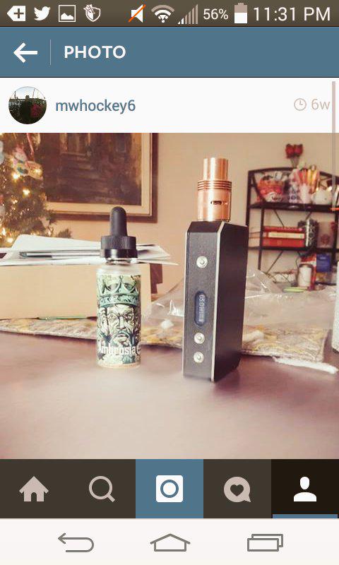 ExoticVaping's tweet photo. @TheKindredGriff currently on my ipv3 http://t.co/h23DMvPcct