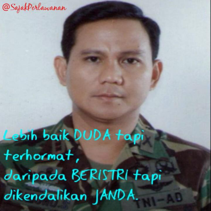 Beredar Meme Prabowo Tentang Duda Terhormat dan Dikendalikan Janda