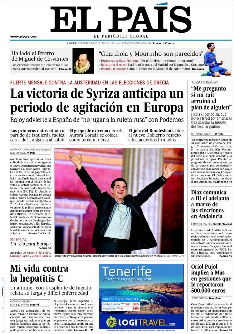 Reacciona_a's tweet photo. Indecente encontrarte esta mañana con estas portadas! #Grecia2015 http://t.co/ILuZVmPOFw