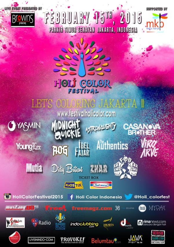 We are back :D .. Tunggu penampilan kita di awal tahun 2015 di acara #HoliColorFestival2015 ..#Wewantmorebass