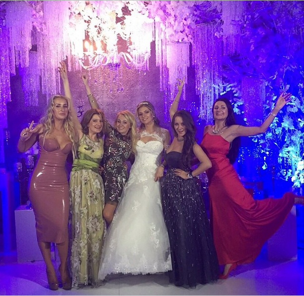 Happy wedding day and happy birthday to Maria Kirilenko! 