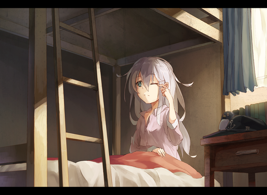響(艦これ) 「寝起きな響ちゃんが描きたかった 」|柏井（カシイ）のイラスト