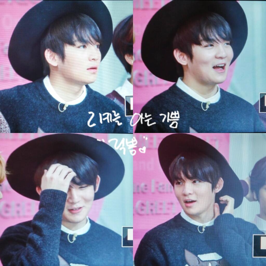 150126 Meet&amp;Greet #틴탑 #리키 <a href="/T_Ricky_T/">?</a> 귀엽징~사랑스럽징~:)♥!!