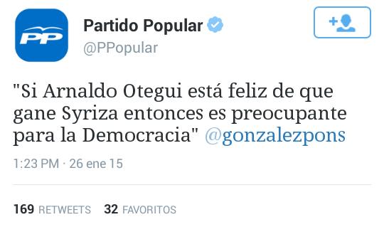 LacrataRebel's tweet photo. Ya es oficial: Syriza es ETA. Ni un día han tardado. http://t.co/mTRmR5y8SE