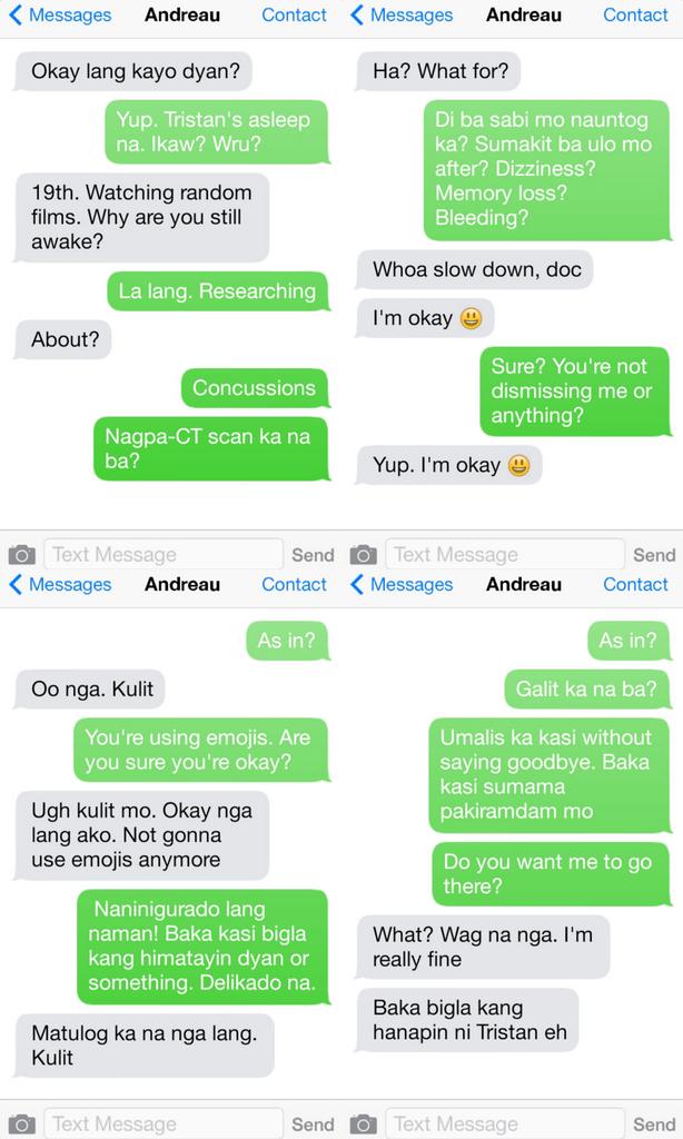 lengsungit's tweet photo. #AZtexts #6: Concussion
#tsib outtake http://t.co/UHtadTzKNV