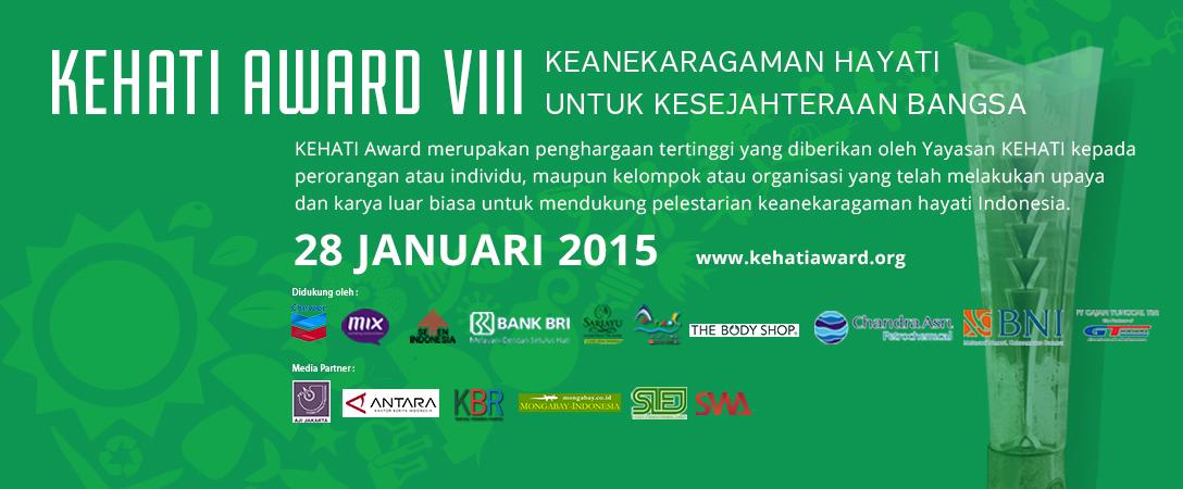 Mongabay mendukung <a href="/KEHATI/">Yayasan KEHATI</a> Awards 2014, "Keanekaragaman Hayati Untuk Kesejahteraan Bangsa" ow.ly/HVl7O
