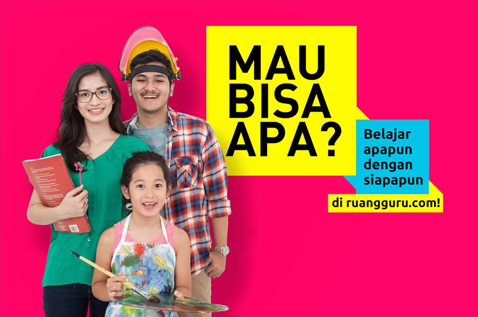 Mau bisa apa? Cari gurunya di ruangguru.com!