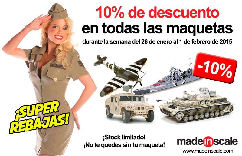 MadeInScale's tweet photo. Recordad que hoy empiezan nuestras #SuperRebajas y tenéis un 10% dto en todas las maquetas! http://t.co/vcYe1rFyj4 http://t.co/BuMtqmCMIk