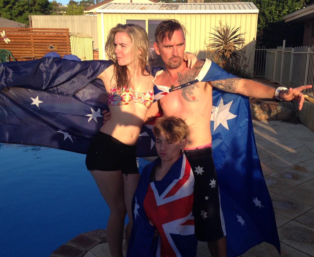 Piesman74's tweet photo. Blessed to be an Aussie. Happy Australia Day!!!! #AustraliaDay @LisaSnell74 @bmsnell01 @SnelsaMalfoy http://t.co/qfZkp7OTFm