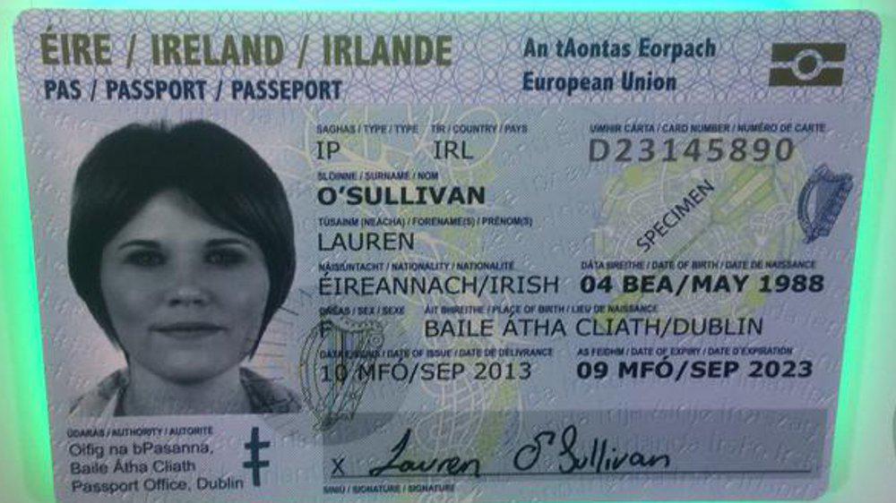 Supplementary passport card for Irish citzens from mid-July bit.ly/15AmC0H