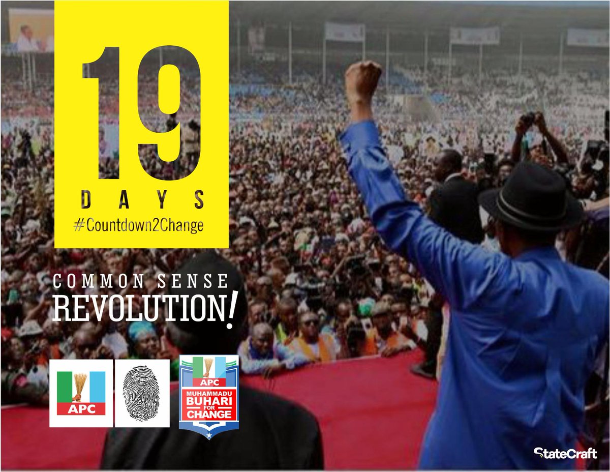 ymonitorng's tweet image. #CommonsenseRevolution #GMB15 #CountdownToChange