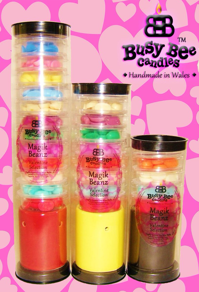 Fllw &amp; RT #Win a fabulous Valentines Day themed Magik Beanz Selection Pack! Closes Friday. busybeecandles.co.uk/shop/magik-bea…
