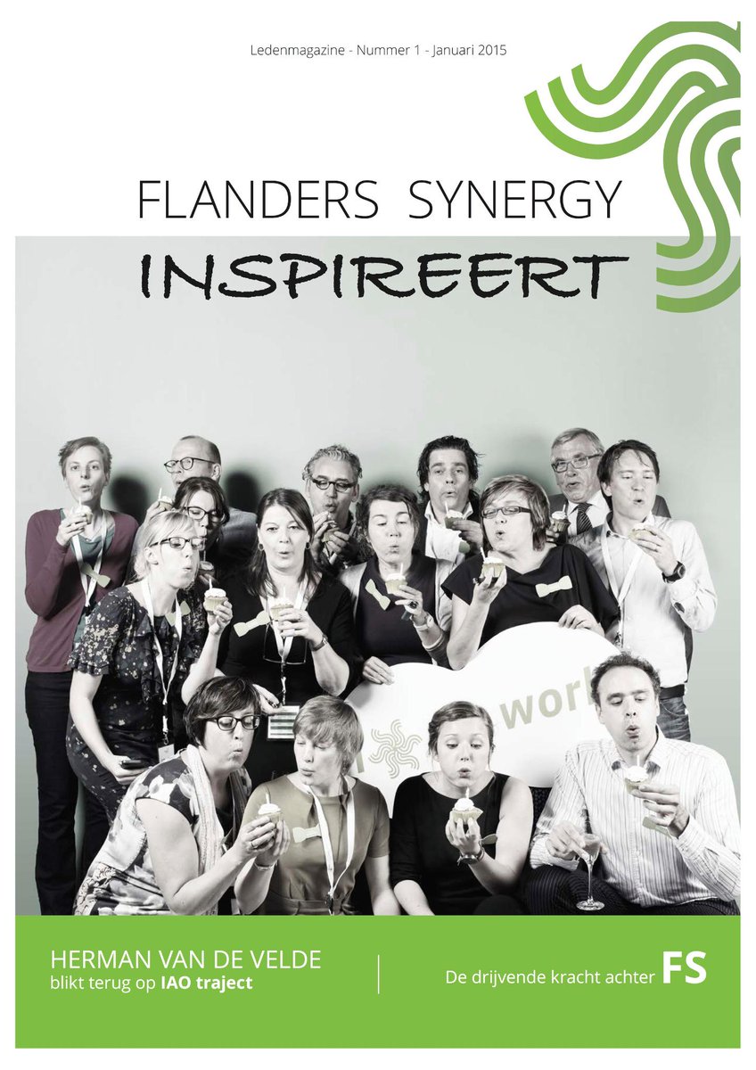 Met trots presenteren we de 1ste ed. van ons spiksplinternieuw magazine  #FSInspireert flanderssynergy.be/nieuws/16