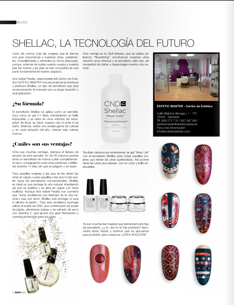 ¿Aún no lo has probado #shellac de @CNDSpain ? +info en el #numero78 de @ASMMAGAZINE