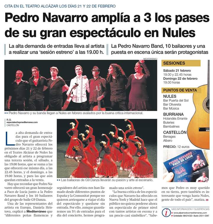 G9Danza's tweet photo. #HomenajeAPacoDeLucía #PedroNavarro #G9Danza http://t.co/PTaYM9ga4u