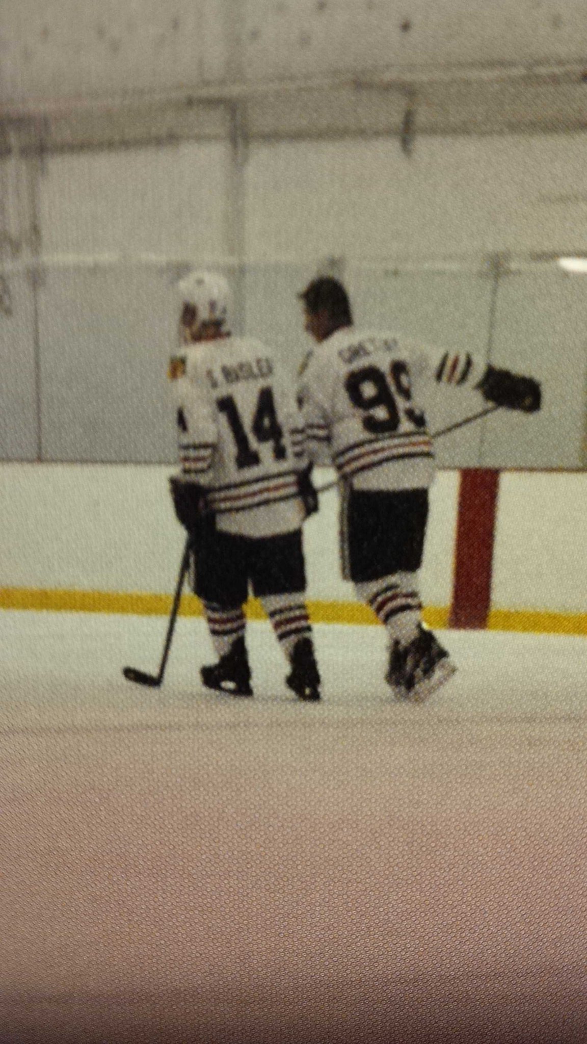 Happy birthday to my old line mate Wayne Gretzky.   