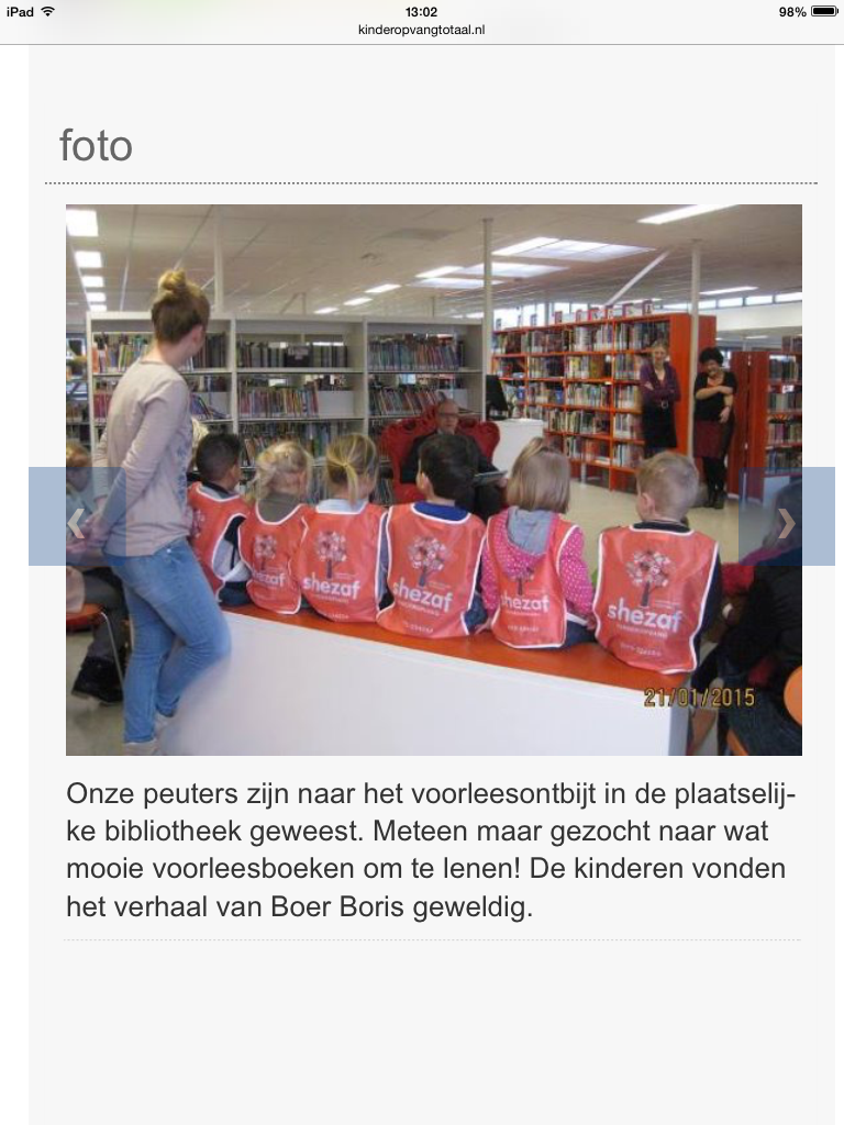 ShezafKO's tweet photo. Een foto van ons bezoek aan de bibliotheek @Kinderopvang_MV #nationalevoorleesdagen #voorleesontbijt http://t.co/QMAXuoC5pZ