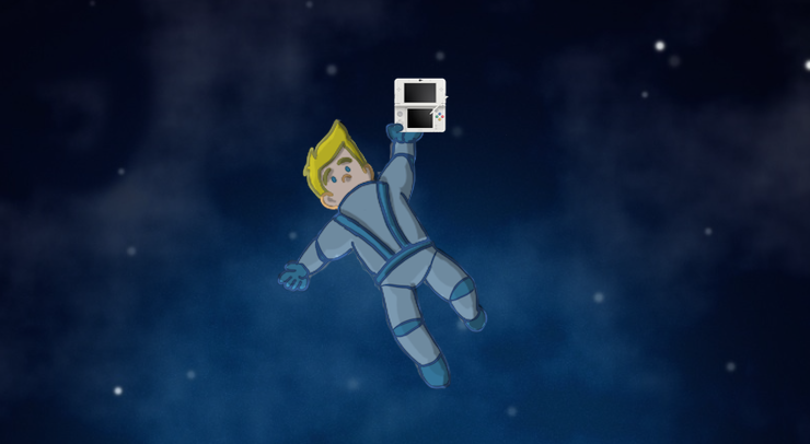 CubicGame's tweet photo. @MeriStation #MerezcoNew3DS con el 3D mejorado podré jugar hasta flotando a la deriva en el espacio exterior http://t.co/P93r7emnlD