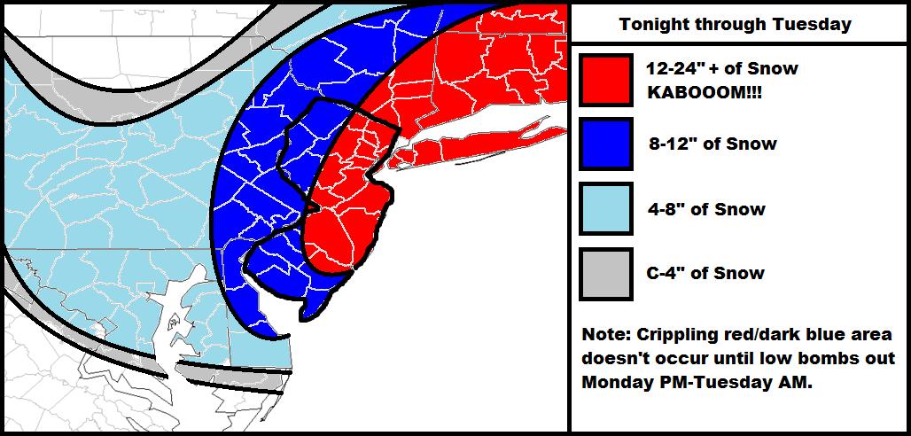 Snow map stands as called!