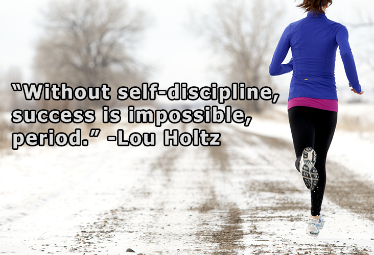 MeridianExeter's tweet image. "Without self-discipline, success is impossible, period." -Lou Holtz