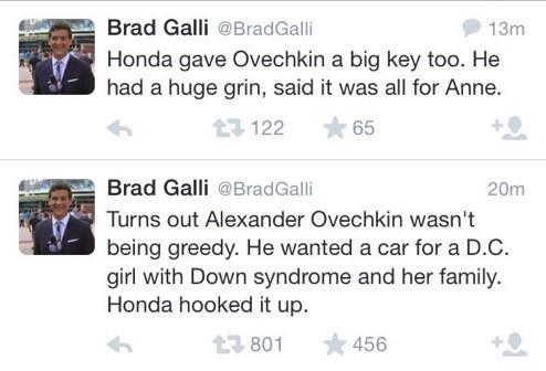 Tendy_Prn's tweet photo. Ovechkin is the man. Huge respect for this guy. http://t.co/KqMzsLUhZM