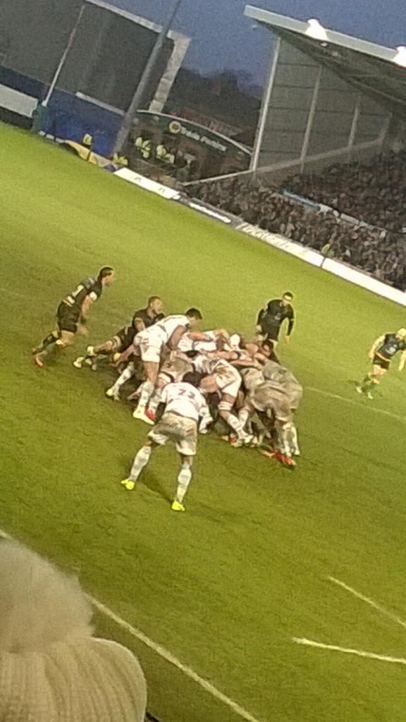 Saints game on Saturday- 24/1/15🏈 #rugby is life