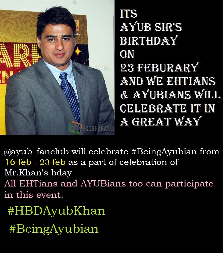 ayub_fanclub's tweet photo. #beingAyubian #HBDAyubKhan http://t.co/dBZDaWt9Vr