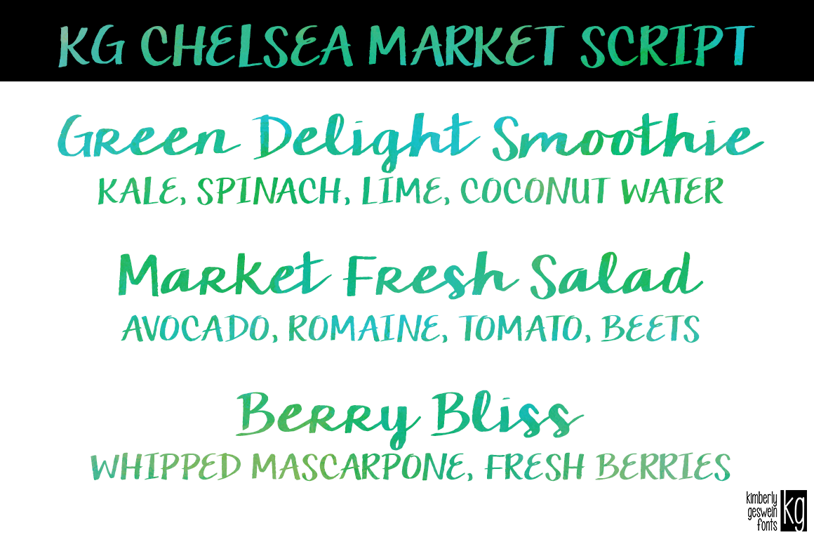 kimberlygeswein's tweet photo. A new handlettered font in the #watercolor #brush style that is so trendy! #fonts #kgfonts  http://t.co/RQA4LzE9o4 http://t.co/eTV1tySORG