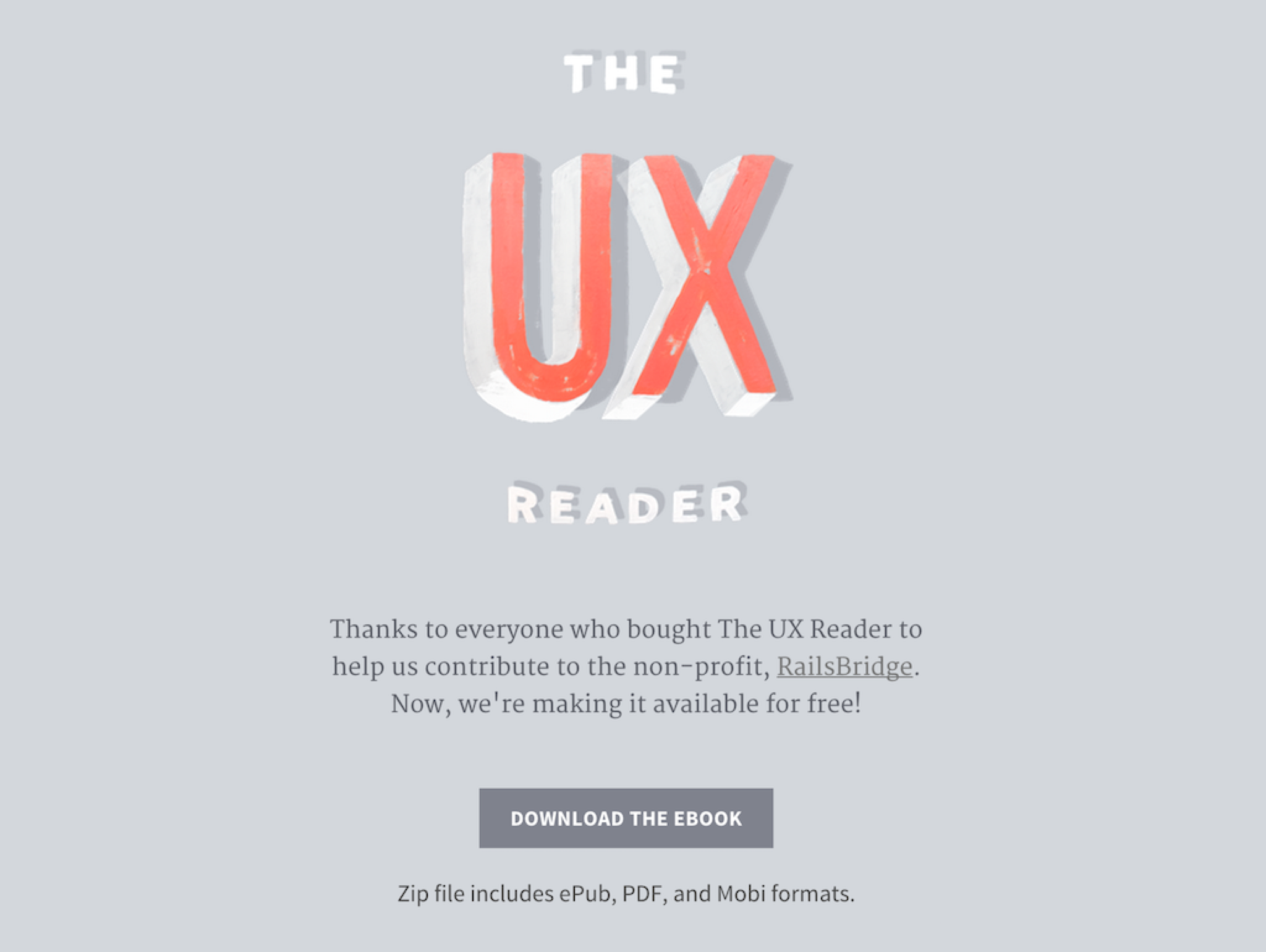 Patrick Haney, notasausage.eth on Twitter: "The UX Reader, an ebook written  by @MailChimp's UX team, is now available to download for free  http://t.co/SaJJ47lD5D http://t.co/DJ7vbOUQwM" / Twitter