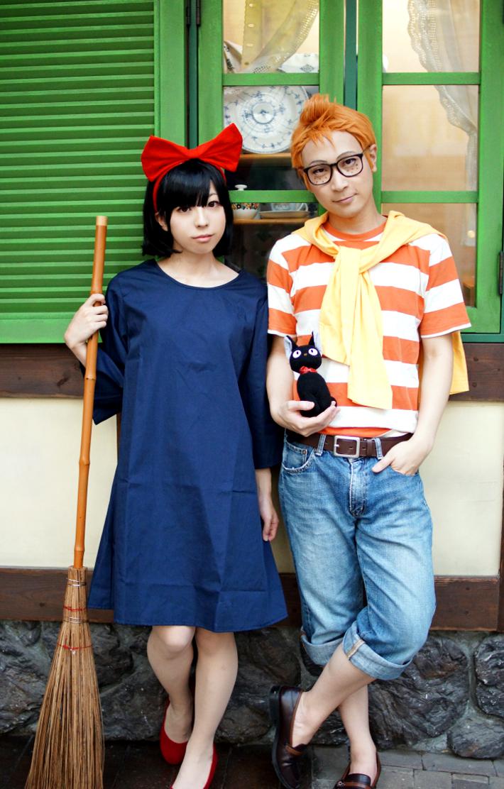 【美品】魔女の宅急便 キキ/ハロウィン/コスプレセット(ジジのぬいぐるみ付) 魔女の宅急便キキ/ハロウィンコスプレセット(ジジのぬいぐるみ付) 魔女