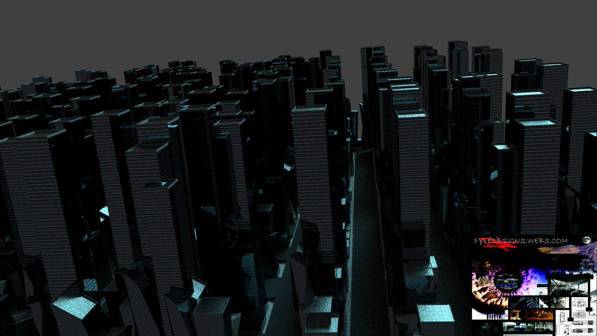 FyfeDesigns's tweet photo. City built in @blender3d http://t.co/0MrI5Wub99