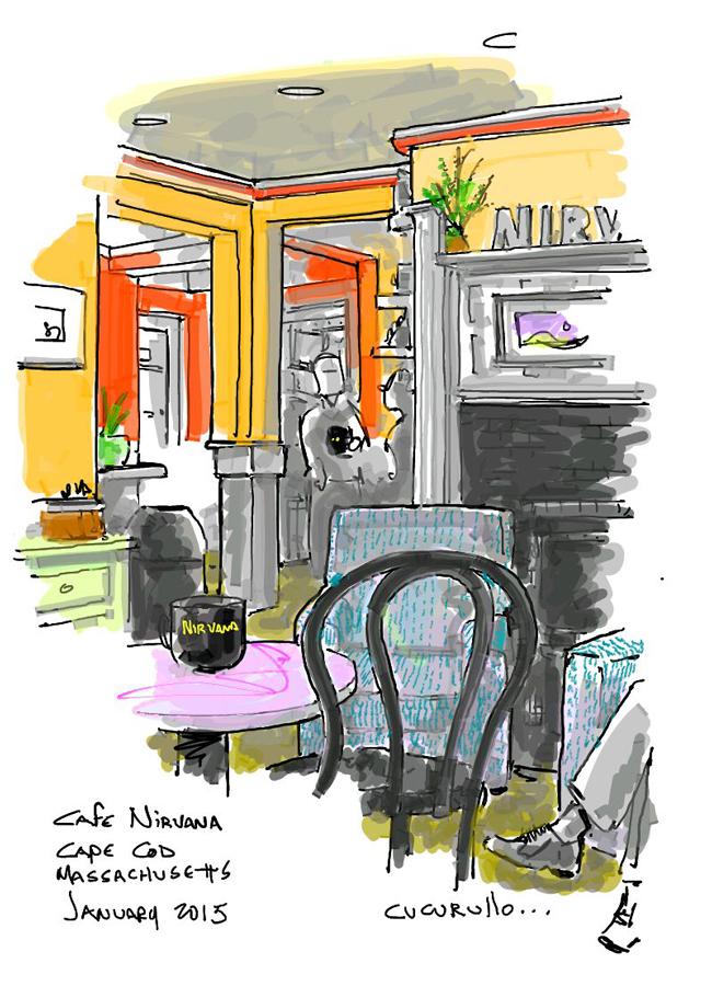 Another lazy afternoon thumbing through <a href="/capecodtimes/">Cape Cod Times</a> <a href="/NirvanaCoffeeCo/">Nirvana Coffee</a> #capecod thanks to <a href="/MsZanni/">Zanne</a> for the tip