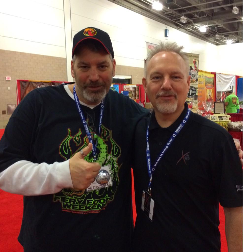 ElijahsXtreme's tweet image. What a great guy @Pepperboy143 and a privilege to meet you! @Fiery_Food #ZestFest2015