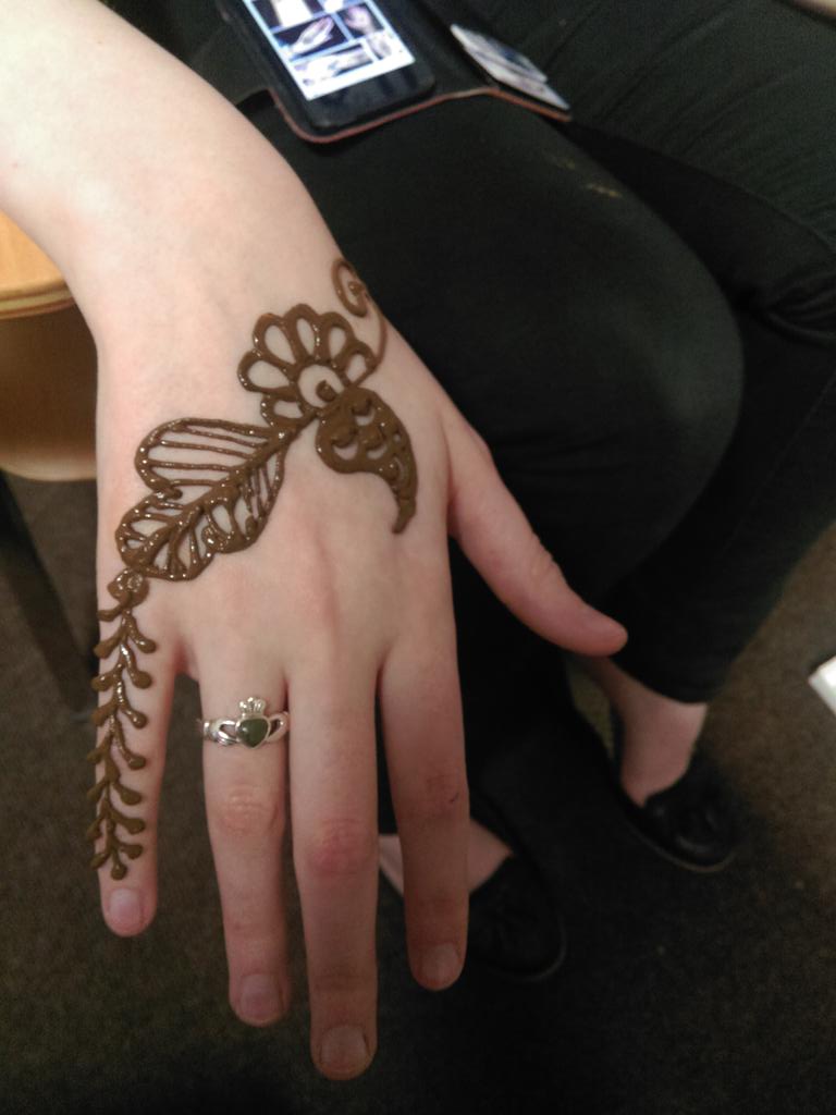 Thanks to <a href="/TrinityIndSoc/">Trinity Indian Soc</a> for putting on an amazing Henna workshop!