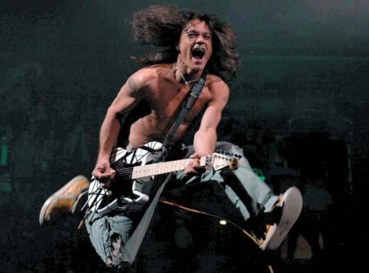Sending out rocking happy birthday wishes to guitar god Eddie Van Halen. You might as well JUMP! 