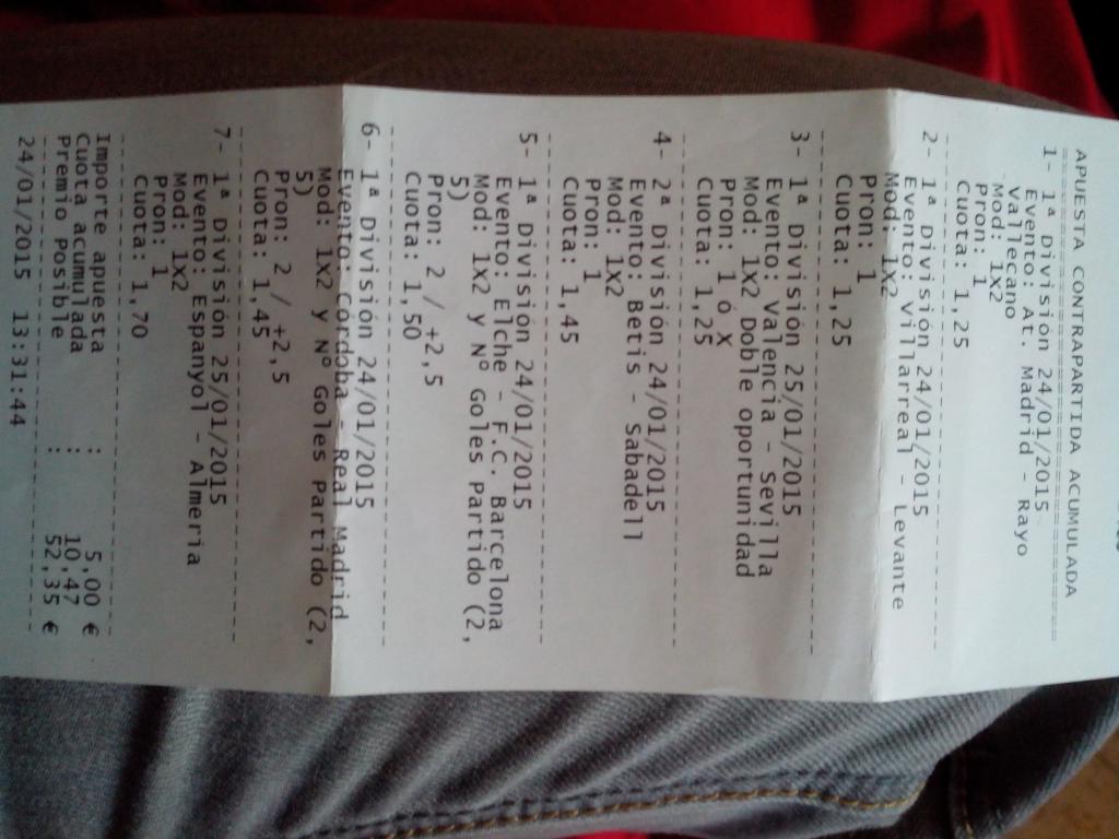Martinnovich's tweet photo. Mirad la que nos hemos llevado este fin de semana!

A por el PRIMER PRONÓSTICO! http://t.co/zeeUxiJ5lD