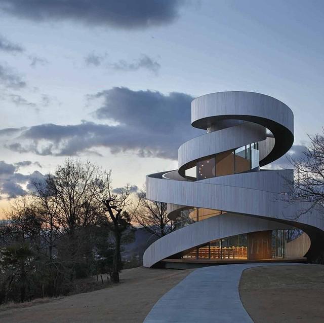 Winner 2014 best chapel architectural award. This design is inspiring and almost makes me want to go to church.