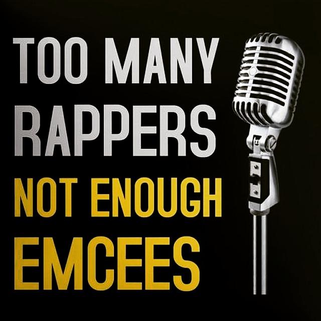 MakeItHappen801's tweet photo. Today's #HipHopIndustry is infected with #TooManyRappers and #NotEnoughEmcees
S/O to @HipHopGoldenAge @HHGA_Shirts http://t.co/U0TFK4Z67x