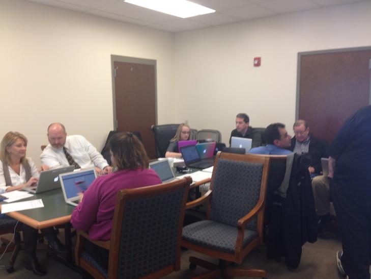 Doc_CCollins's tweet image. This is what it looks like when you're planning for your PARCC a infrastructure trial.  #probfinding #probsolving