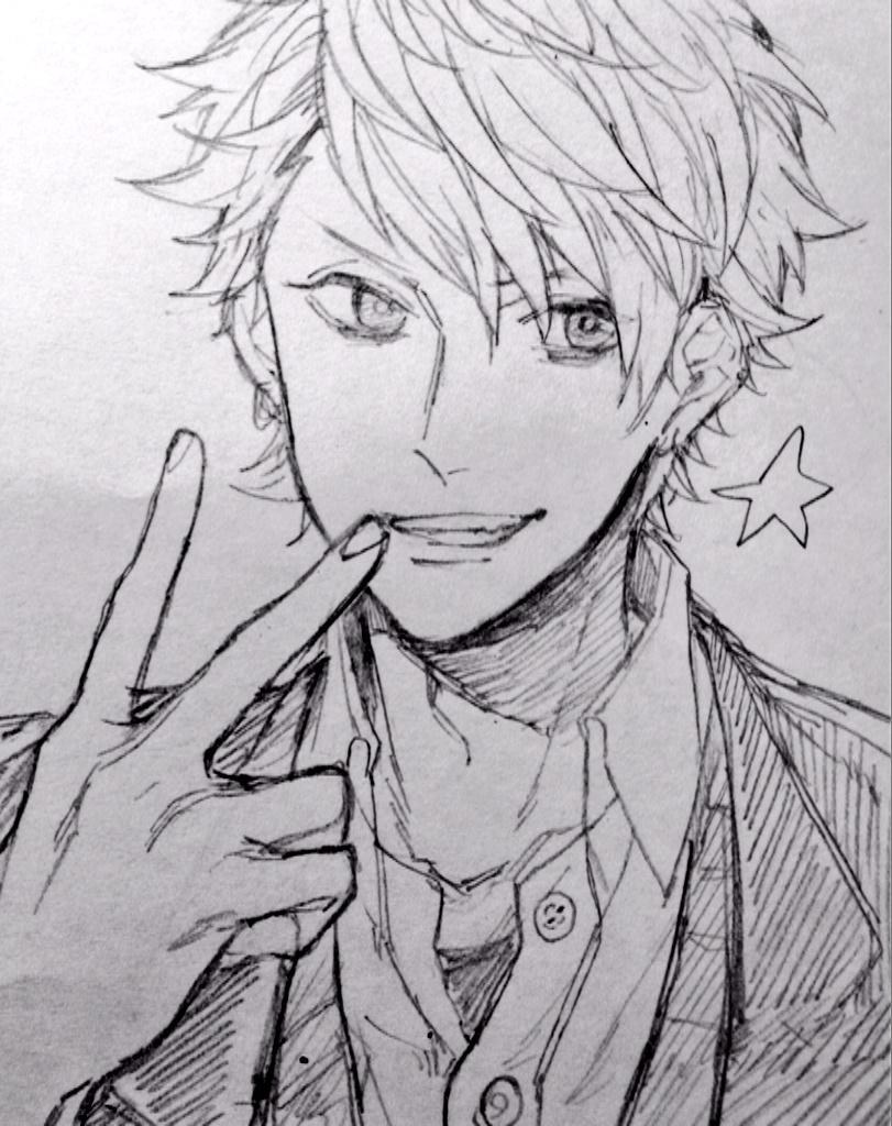 今日の授業中のらくがき君 