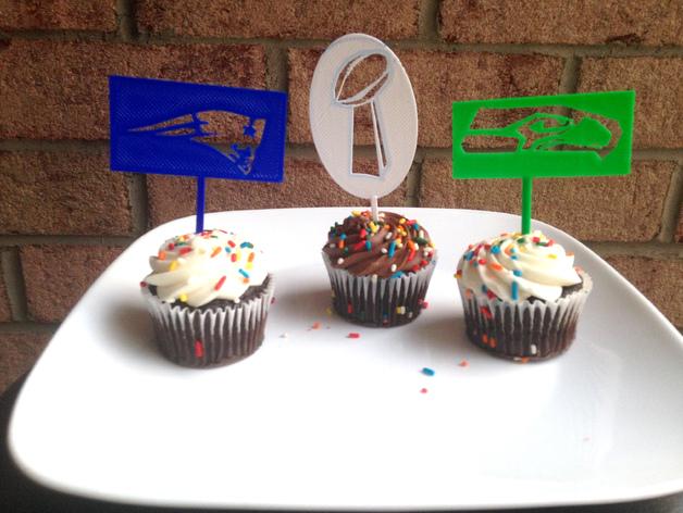 3DPHobbyist's tweet photo. 5 Things to #3DPrint for your #Superbowl XLIX Party http://t.co/zJFDNNHvu9 @thingiverse @seahawks @patriots http://t.co/c5K1Y3wBdB