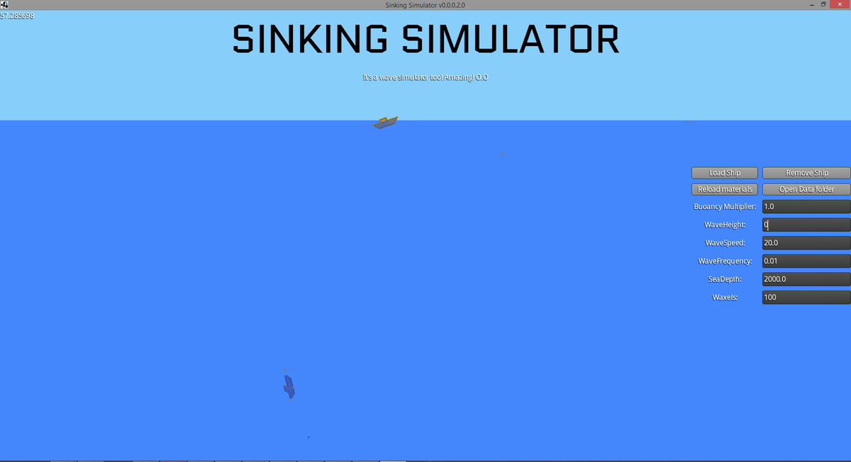 ShipSandbox's tweet photo. Yay, finally, The game can now fullfill it's purpose: Sinking ships! #SinkingSimulator #Box2D #LibGDX #IndieDev http://t.co/mz4P7wXqB3