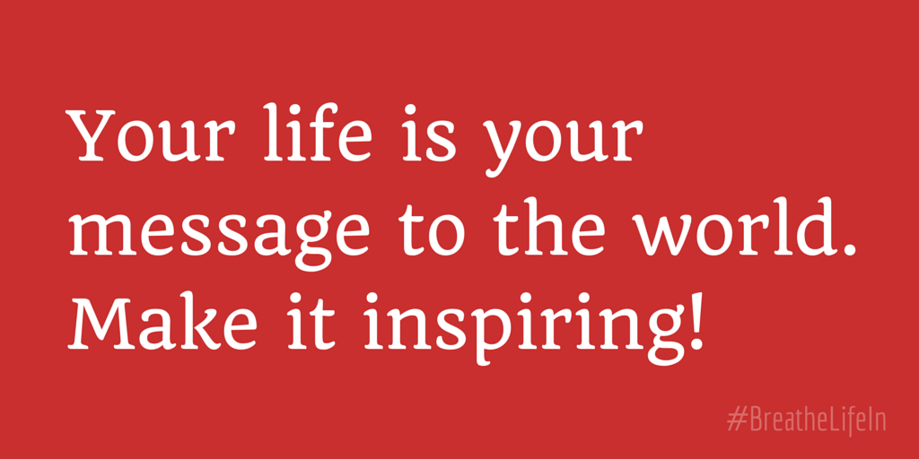 DiffuserWorldUS's tweet image. "Your life is your message to the world. Make it inspiring!" #BreatheLifeIn