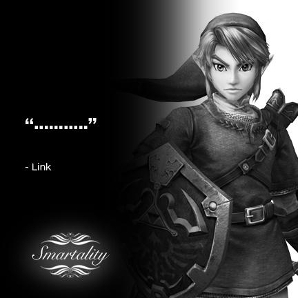 Rasat_YT's tweet photo. "The fool speaks. The wise man listens." Well played, Link. #Smartality http://t.co/eRc8PDsHtN